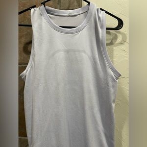 LULULEMON | light blue | tank | see through | size  4